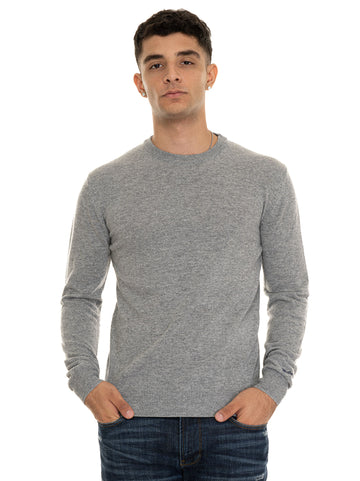 Woolrich Men's Crewneck Sweater Light Grey