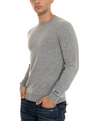 Woolrich Men's Crewneck Sweater Light Grey