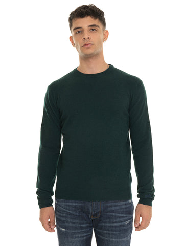 Woolrich Men's Green Crewneck Sweater