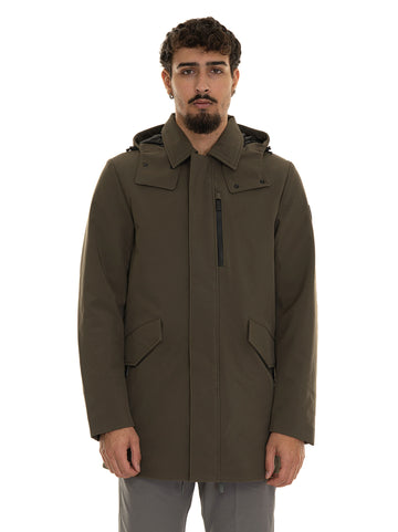 Barrow mac soft shell jacket Green Woolrich Men