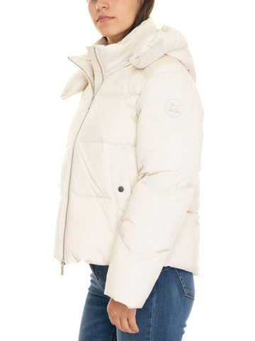 Giubbotto Alsea short jkt Latte Woolrich Donna