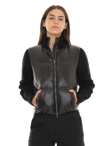 Giubbotto Aliquippa hybrid jkt  Nero Woolrich Donna