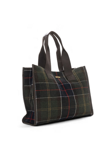 Borsa Verde Barbour Donna