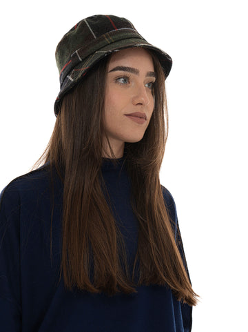 Cappello Bucket Heidi Verde Barbour Donna