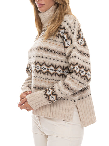 Maglia Helen Beige Barbour Donna