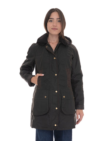 Giacconi Verde Barbour Donna