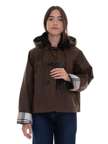 Giubbotti Marroncino Barbour Donna