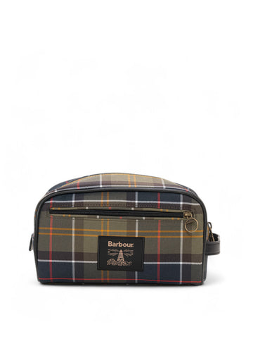 Pochette in nylon Verde Barbour Uomo