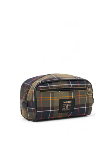 Pochette in nylon Verde Barbour Uomo