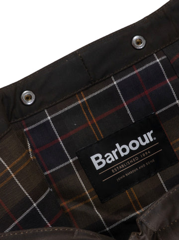 Cappuccio cerato universale Verde Barbour Uomo