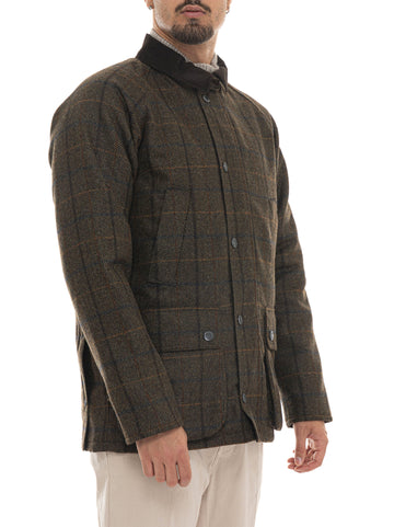 Barbour Men's Bedale Check Wool Jkt Green