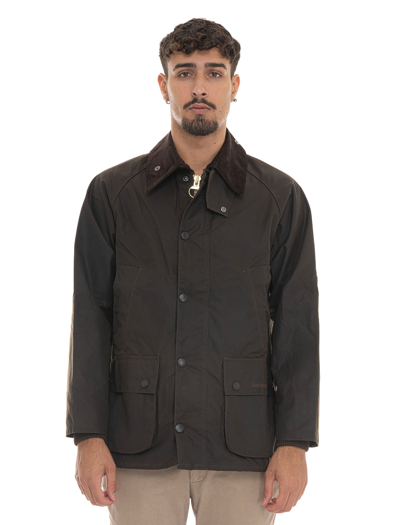 Barbour Men's Bedale Green Short Jacket - Scaglione Ischia