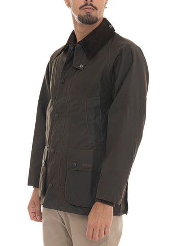 Giubbino corto Bedale Verde Barbour Uomo