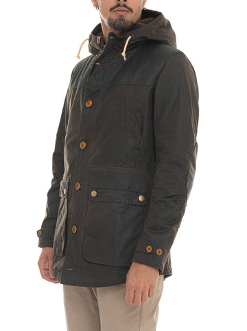 Parka Game parka  Verde Barbour Uomo