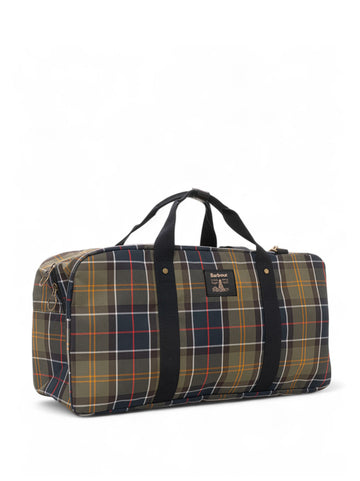 Borsone in nylon Verde Barbour Uomo
