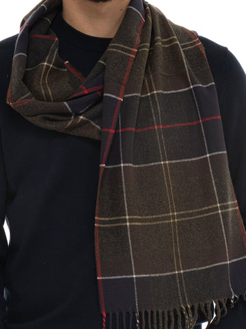Barbour Men's Green Scarf