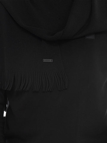 BOSS Men's ALBAS Black Scarf