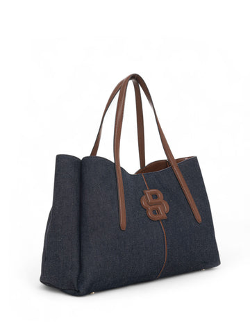 Borsa grande Anett-toted Denim BOSS Donna