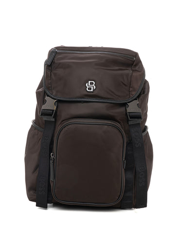 Zaino B-ICON-BACKPACK Marrone BOSS Uomo