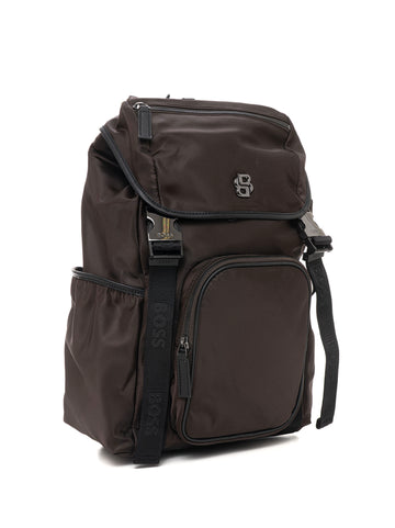 Zaino B-ICON-BACKPACK Marrone BOSS Uomo