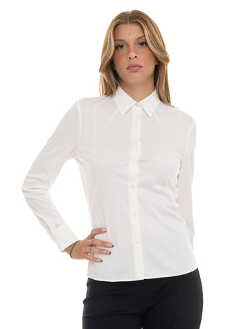 BOSS Women's Bronta White Shirt