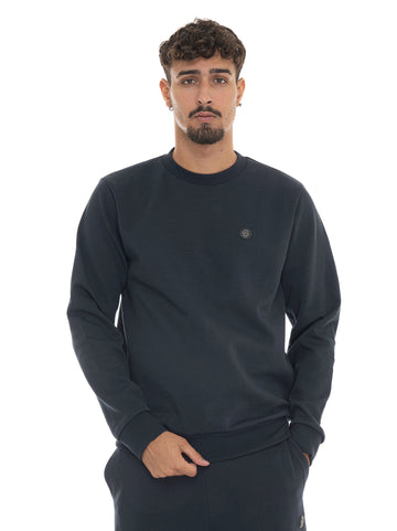 Felpa C-SHARPE Blu BOSS Uomo