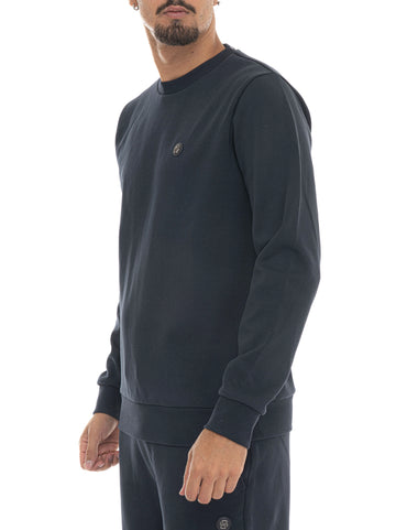Felpa C-SHARPE Blu BOSS Uomo