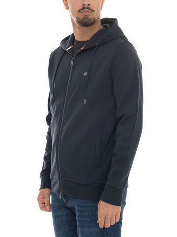 BOSS Men's C-SPENCE Blue Hoodie