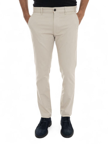 Pantalone in cotone CHINO-SLIM Beige BOSS Uomo