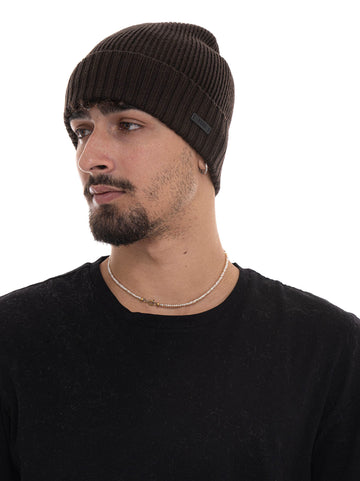 Cappello a coste FATI Marrone BOSS Uomo