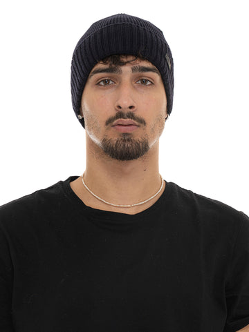 Cappello a coste FATI Blu BOSS Uomo