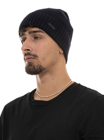 Cappello a coste FATI Blu BOSS Uomo