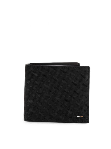 Portafoglio GB-BB-MONO-LINE-4CC Nero BOSS Uomo