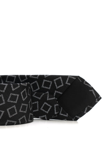 Cravatte Nero BOSS Uomo