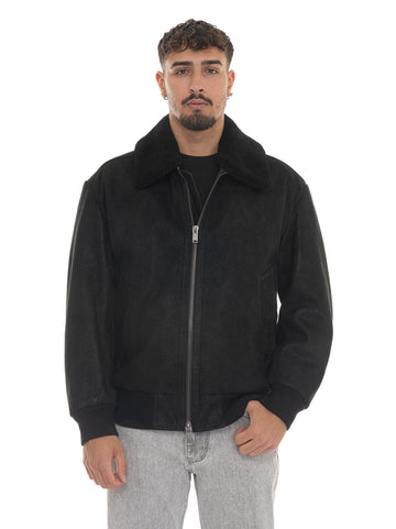 Giubbotti Nero BOSS Uomo