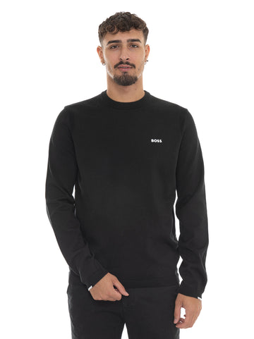 Maglia girocollo  K-EVER-X-CN Nero BOSS Uomo