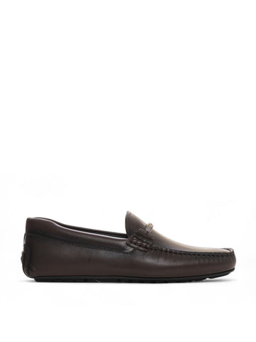 Mocassino con fibbia NOEL Marrone BOSS Uomo