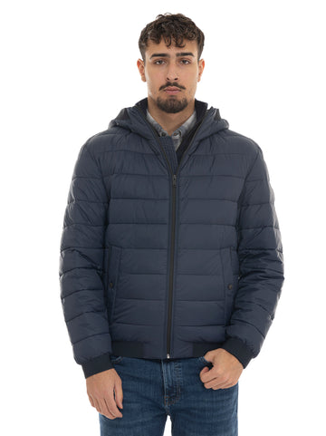 Giubbino bomber ODENIS Blu BOSS Uomo