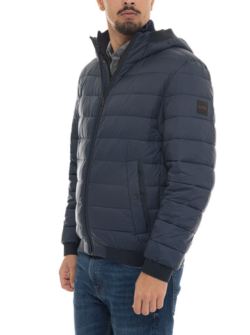 Giubbino bomber ODENIS Blu BOSS Uomo