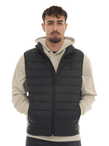 BOSS Men's ODENO2 Quilted Vest Black