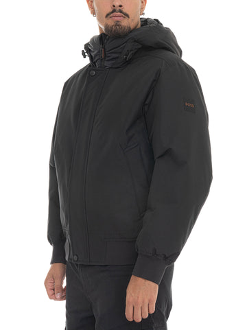 Giubbino bomber OSIS1 Nero BOSS Uomo