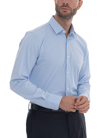 Camicia Celeste BOSS Uomo