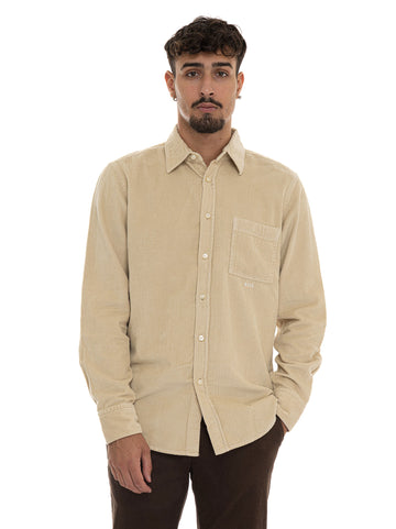 Camicia manica lunga RELEGANT-6-M Beige BOSS Uomo