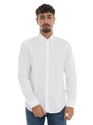 Camicia manica lunga RICKERT-M- Bianco BOSS Uomo
