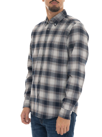 BOSS Men's RICKERT-M Casual Shirt - Grey