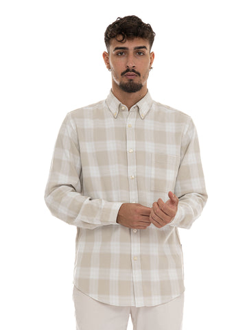 Camicia Beige BOSS Uomo