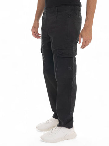 Pantalone cargo  SISLA-9-CARGO Nero BOSS Uomo