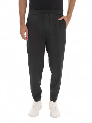 Pantalone modello jogger T-FLEX Nero BOSS Uomo