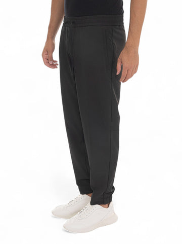 Pantalone modello jogger T-FLEX Nero BOSS Uomo