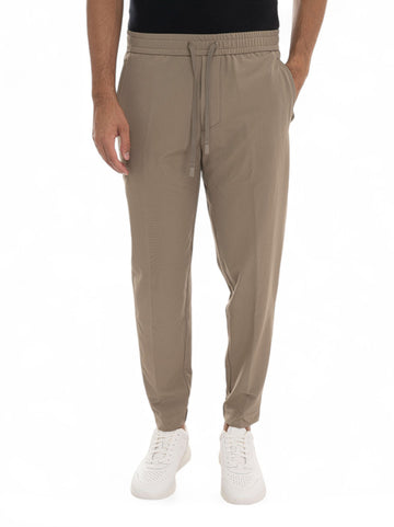 Pantalone modello jogger T-FLEX Verde BOSS Uomo